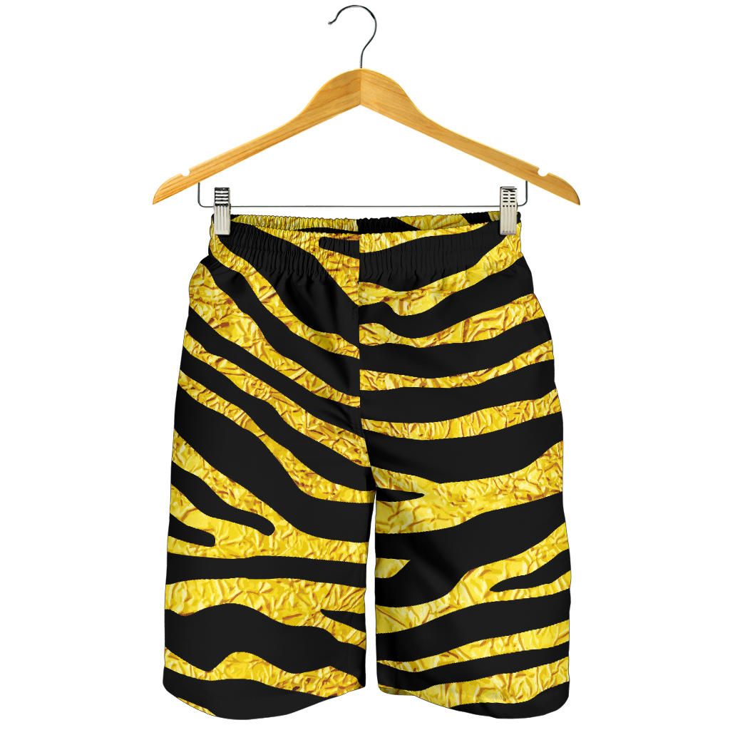 zebra Gold Mens Shorts