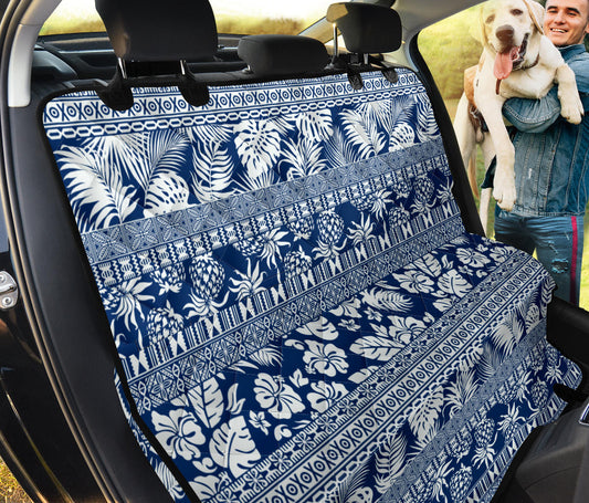 Hawaiian Themed Pattern Print Design H020 Rear Dog  Seat Cover