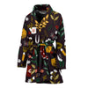 Gardening Pattern Print Design G05 Women Bathrobe