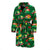 Camper Camping Christmas Themed Print Men Bathrobe