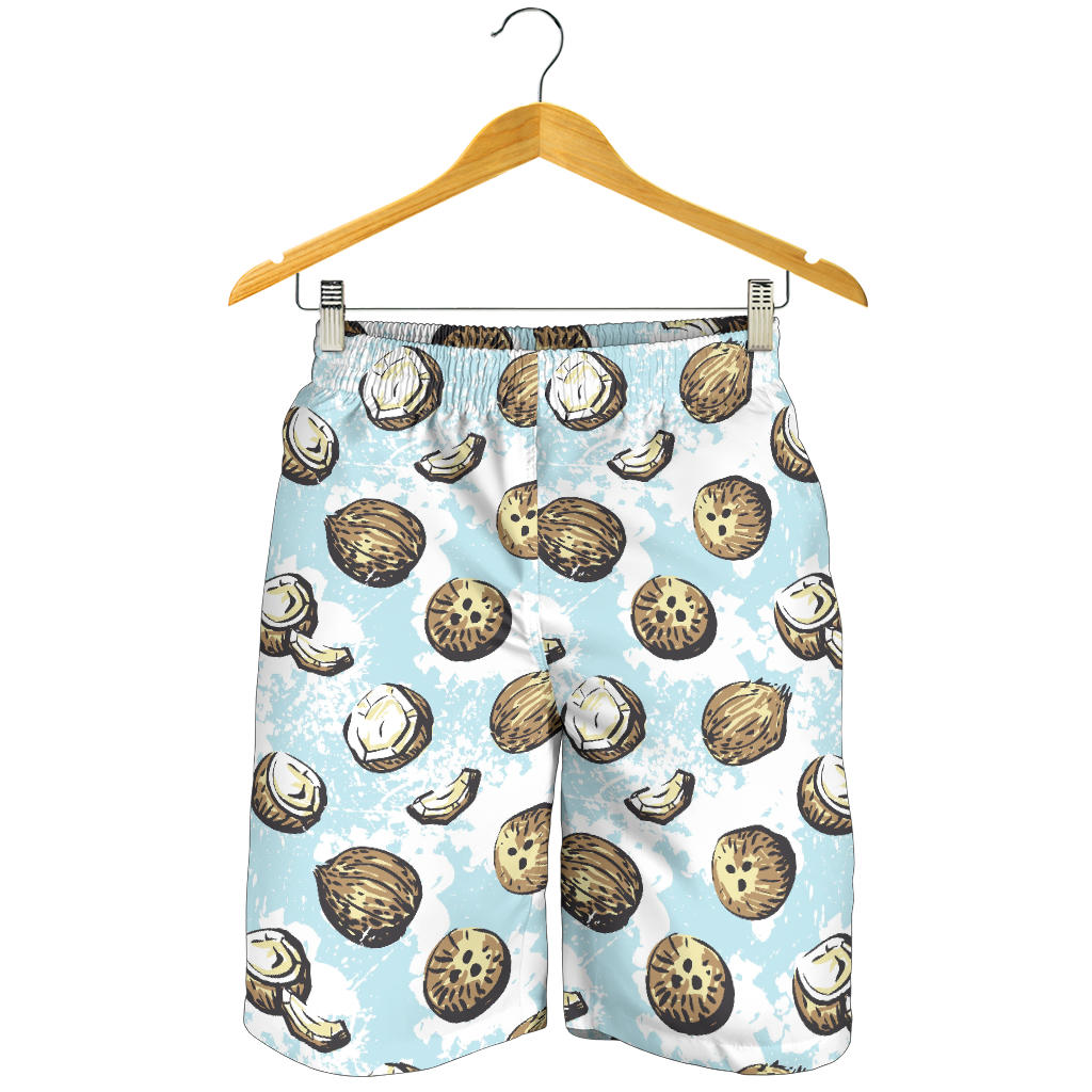 Coconut Pattern Print Design CN01 Mens Shorts