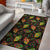 Lotus Boho Pattern Print Design LO09 Area Rugs