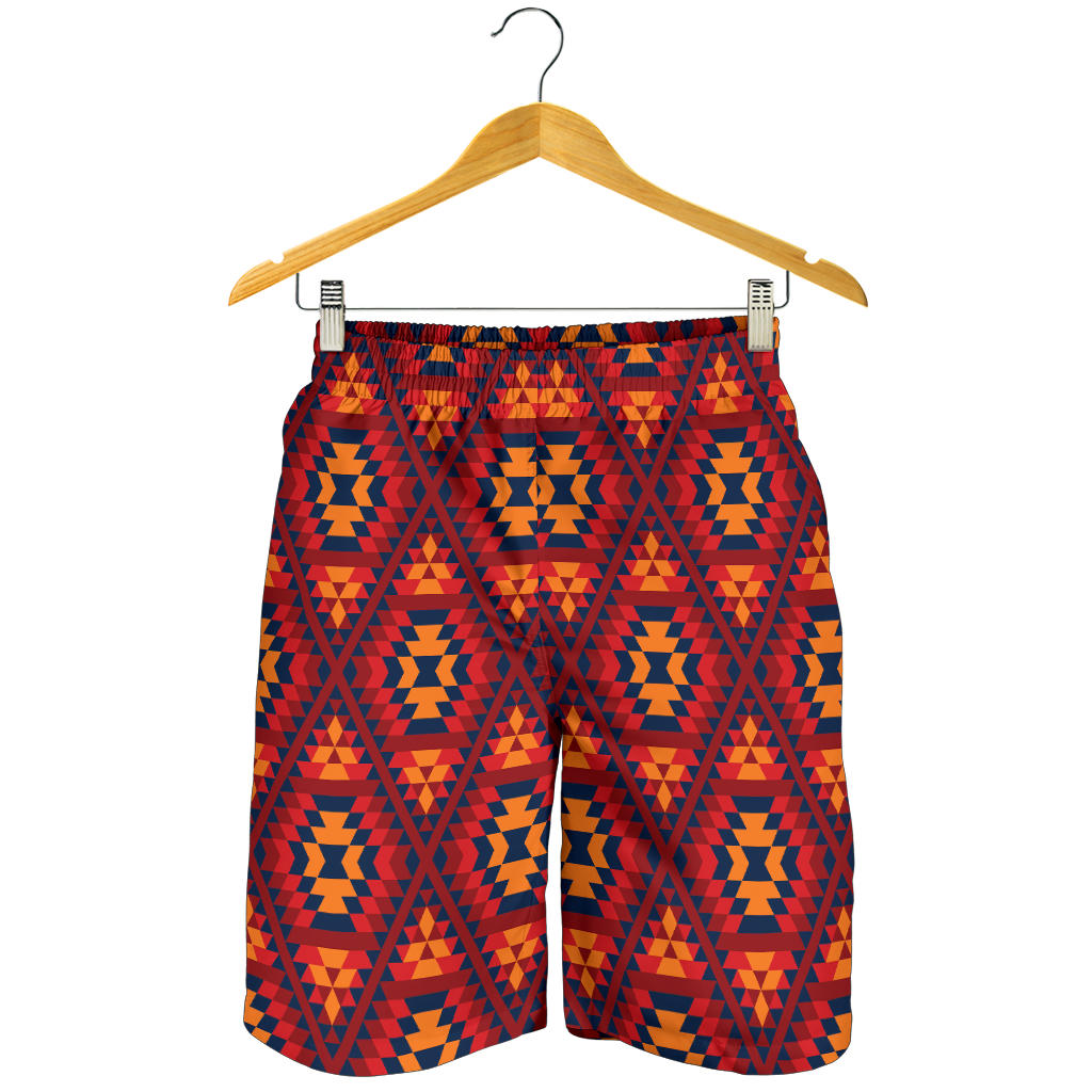 Navajo Pattern Print Design A03 Mens Shorts