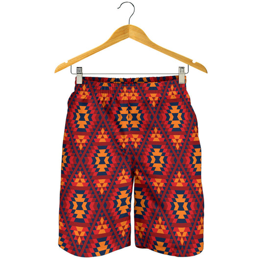 Navajo Pattern Print Design A03 Mens Shorts