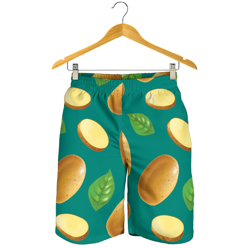 Potato Pattern Print Design A04 Mens Shorts
