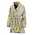 Daffodils Pattern Print Design DF05 Women Bathrobe