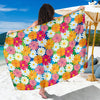 Daisy Pattern Print Design DS05 Sarong Pareo Wrap