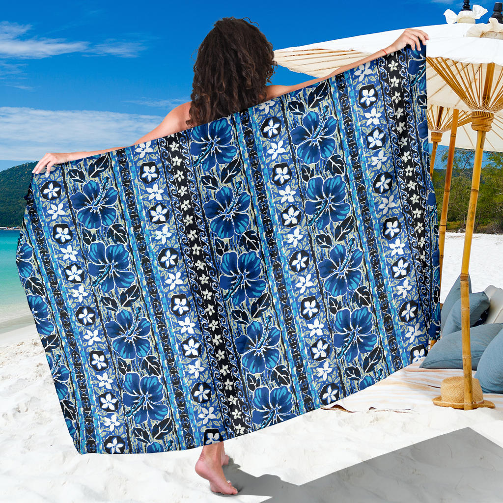 Hawaiian Themed Pattern Print Design H012 Sarong Pareo Wrap