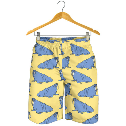 Walrus Pattern Print Design 02 Mens Shorts