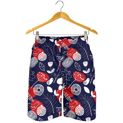 Nordic Pattern Print Design A02 Mens Shorts