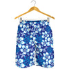 Hibiscus Pattern Print Design HB04 Mens Shorts