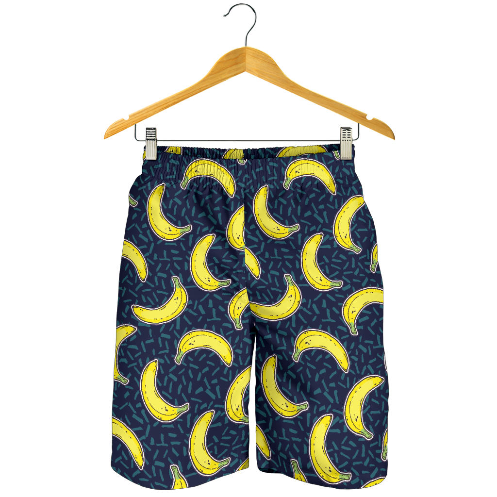 Banana Pattern Print Design BA09 Mens Shorts