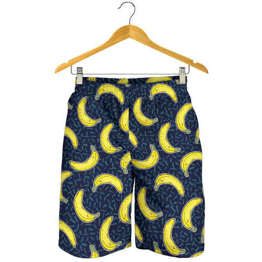 Banana Pattern Print Design BA09 Mens Shorts
