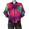 Lotus Pattern Print Design 02 Women's Bomber Jacket