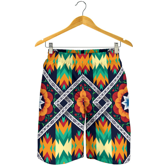 African Kente Mens Shorts