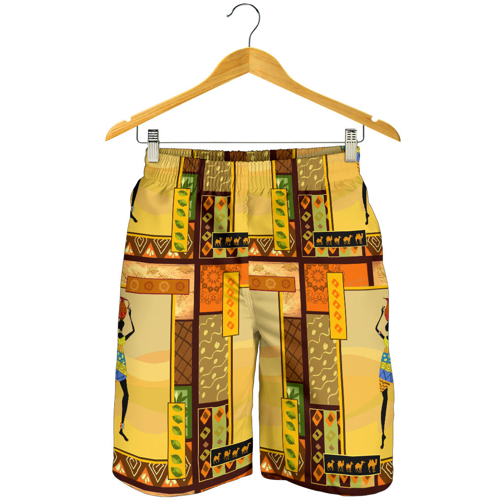 African Girl Design Mens Shorts
