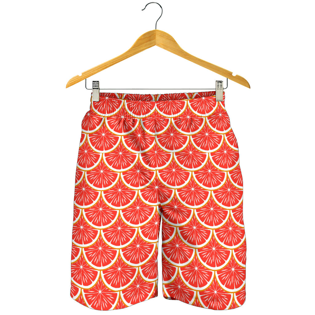 Grapefruit Pattern Print Design GF07 Mens Shorts