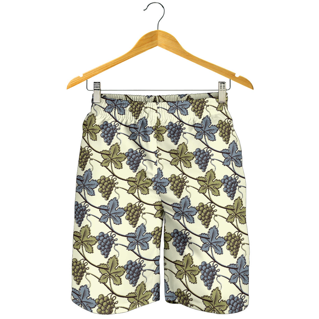 Grape Pattern Print Design GP03 Mens Shorts