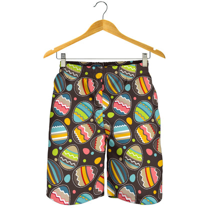 Easter Eggs Pattern Print Design RB03 Mens Shorts