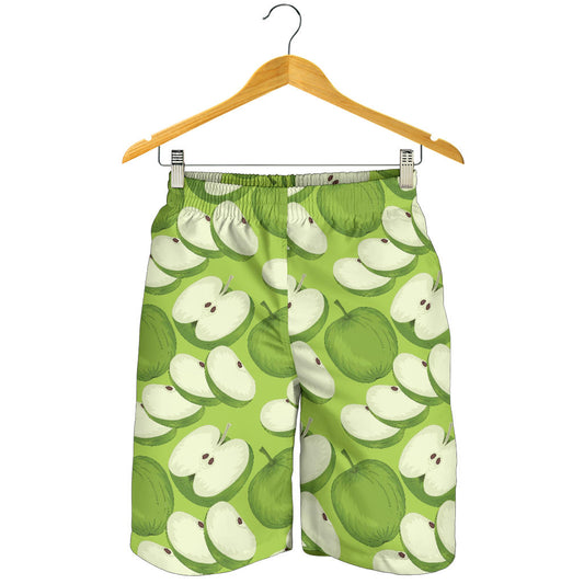 Apple Pattern Print Design AP010 Mens Shorts