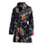 Pear Pattern Print Design PE02 Women Bathrobe