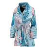 Tropical Flower Pattern Print Design TF01 Women Bathrobe