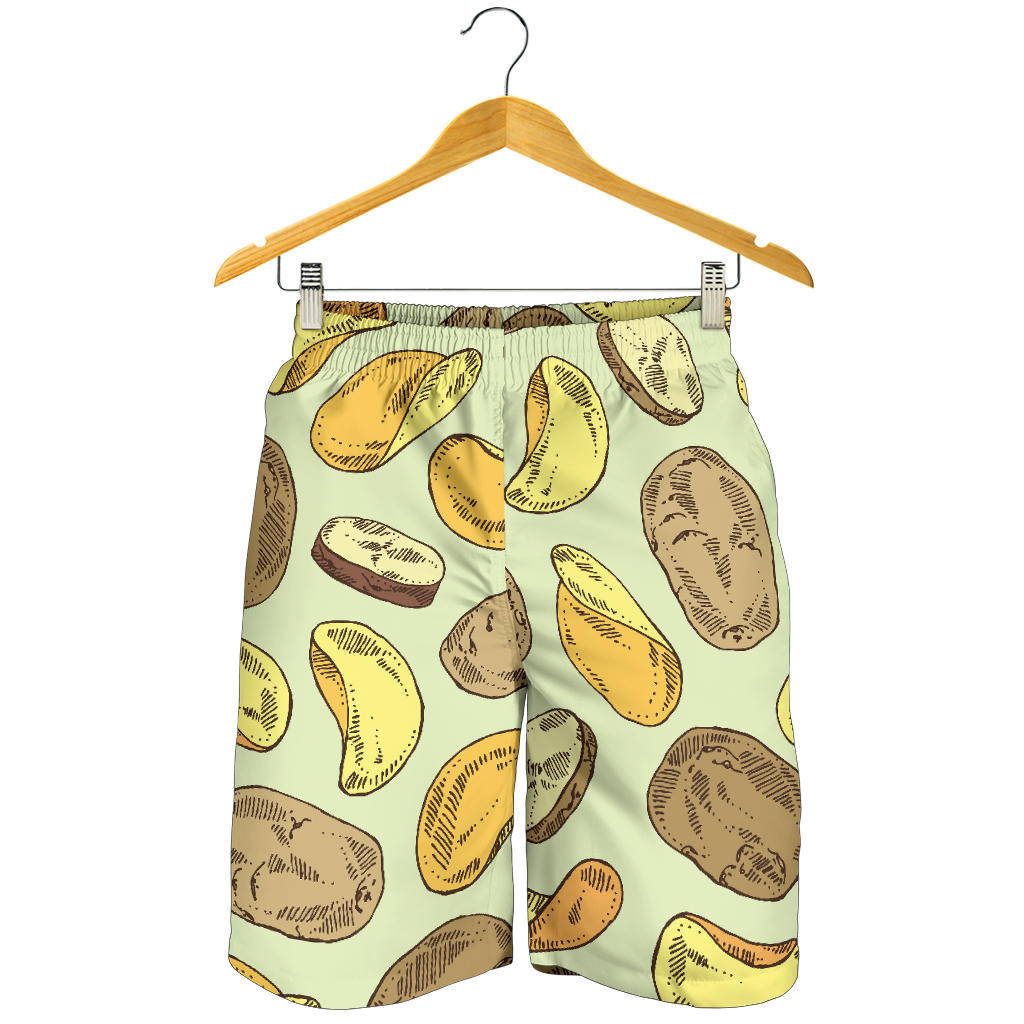 Potato Pattern Print Design A03 Mens Shorts