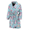 Donut Unicorn Pattern Print Design DN016 Men Bathrobe