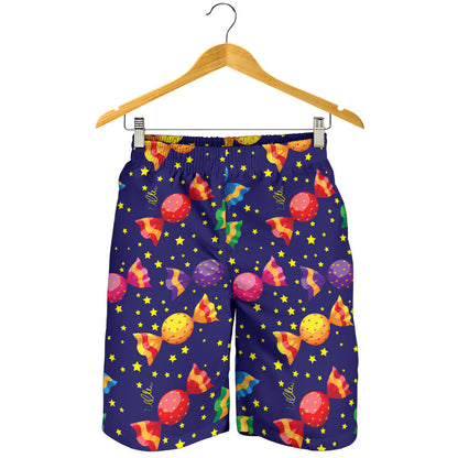 Candy Pattern Print Design CA06 Mens Shorts