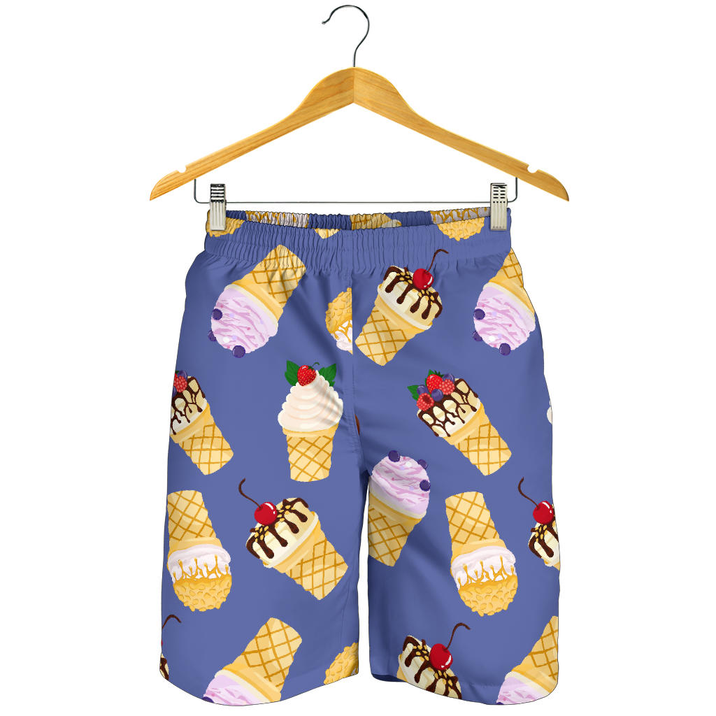 Ice Cream Pattern Print Design IC03 Mens Shorts