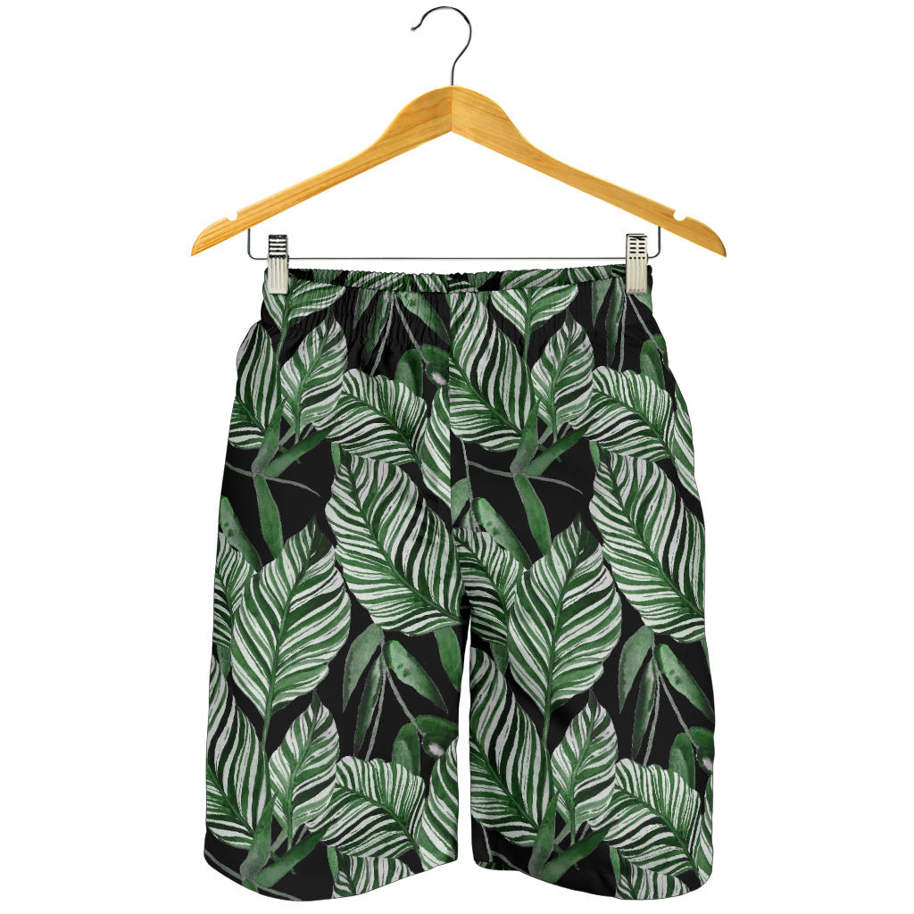 Palm Leaves Pattern Print Design PL09 Mens Shorts