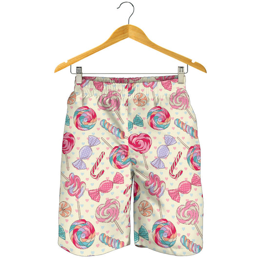 Candy Pattern Print Design CA04 Mens Shorts