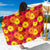 Gerberas Pattern Print Design GB05 Sarong Pareo Wrap