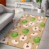 Apple Pattern Print Design AP07 Area Rugs