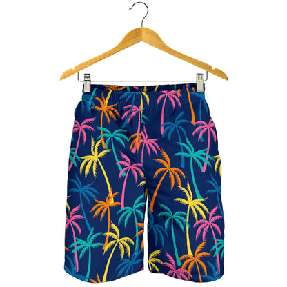 Palm Tree Pattern Print Design PT013 Mens Shorts