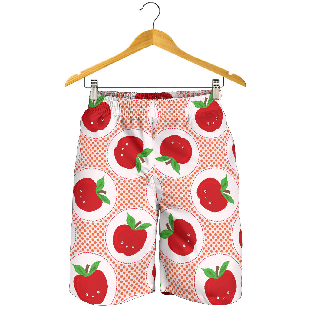 Apple Pattern Print Design AP08 Mens Shorts