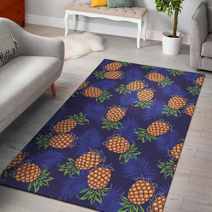 Pineapple Pattern Print Design PP02 Area Rugs
