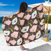 Anemone Pattern Print Design AM011 Sarong Pareo Wrap