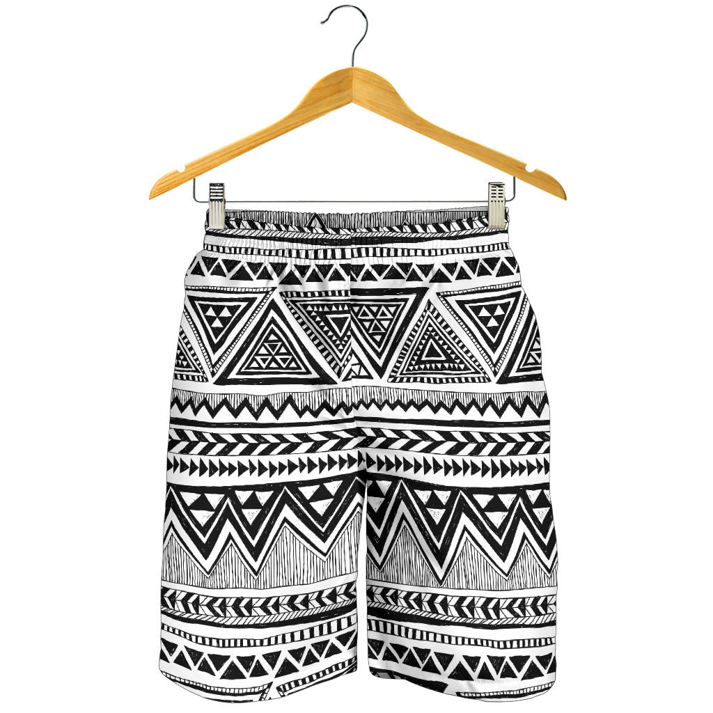 Draw Tribal Aztec Mens Shorts