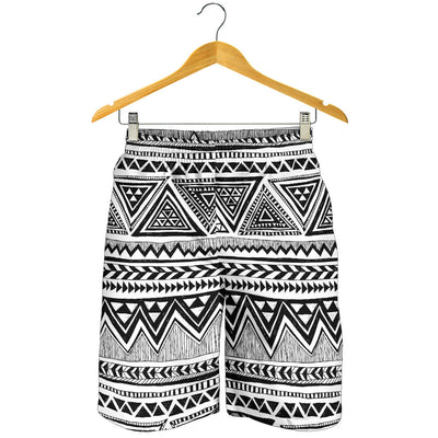 Draw Tribal Aztec Mens Shorts