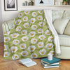 Daisy Pattern Print Design DS06 Fleece Blanket