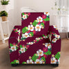 Hawaiian Themed Pattern Print Design H06 Armchair Slipcover