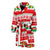 Camper Camping Ugly Christmas Design Print Men Bathrobe