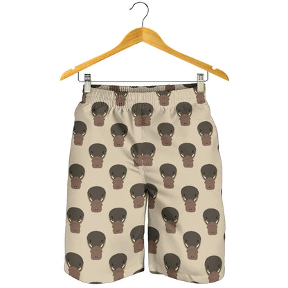 Platypus Pattern Print Design A03 Mens Shorts