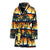 Palm Tree Pattern Print Design PT011 Women Bathrobe