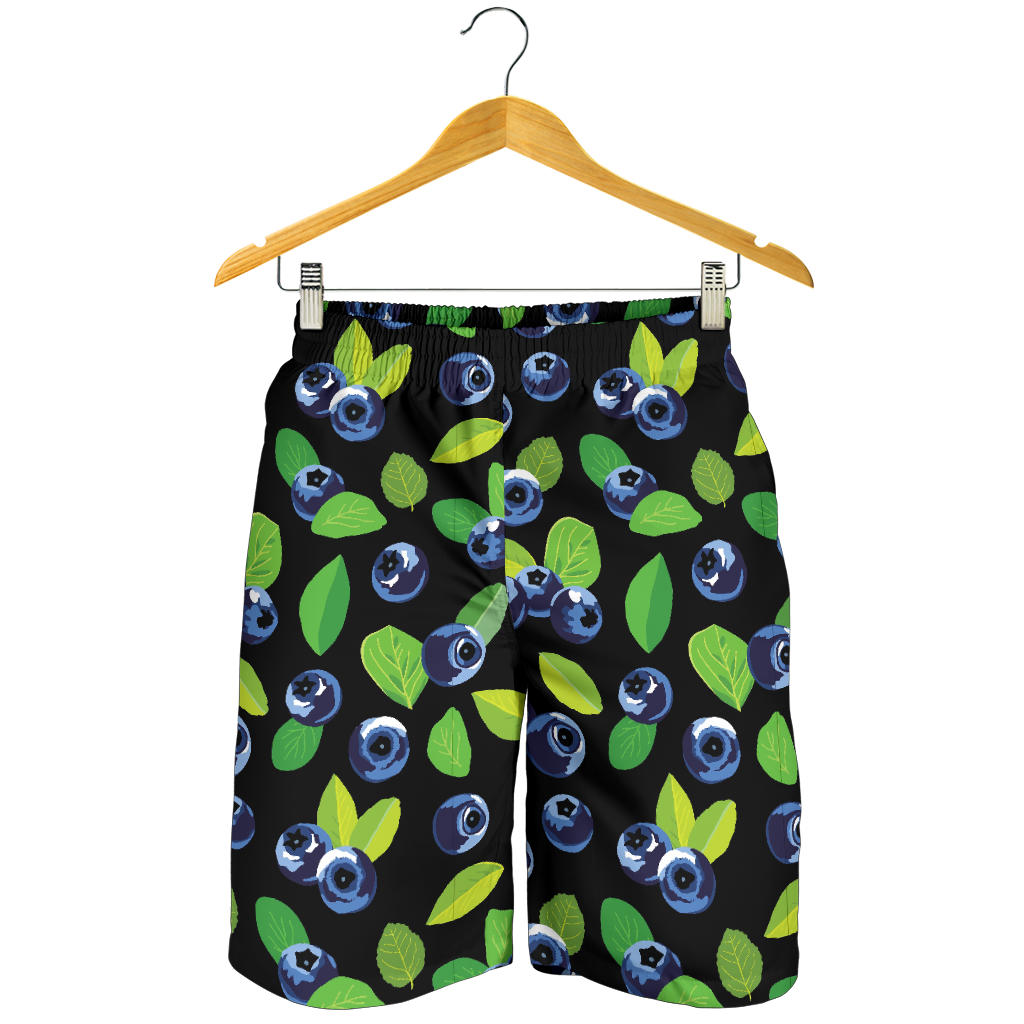 Blueberry Pattern Print Design BB03 Mens Shorts