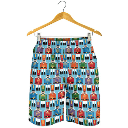 Nutcracker Pattern Print Design A02 Mens Shorts