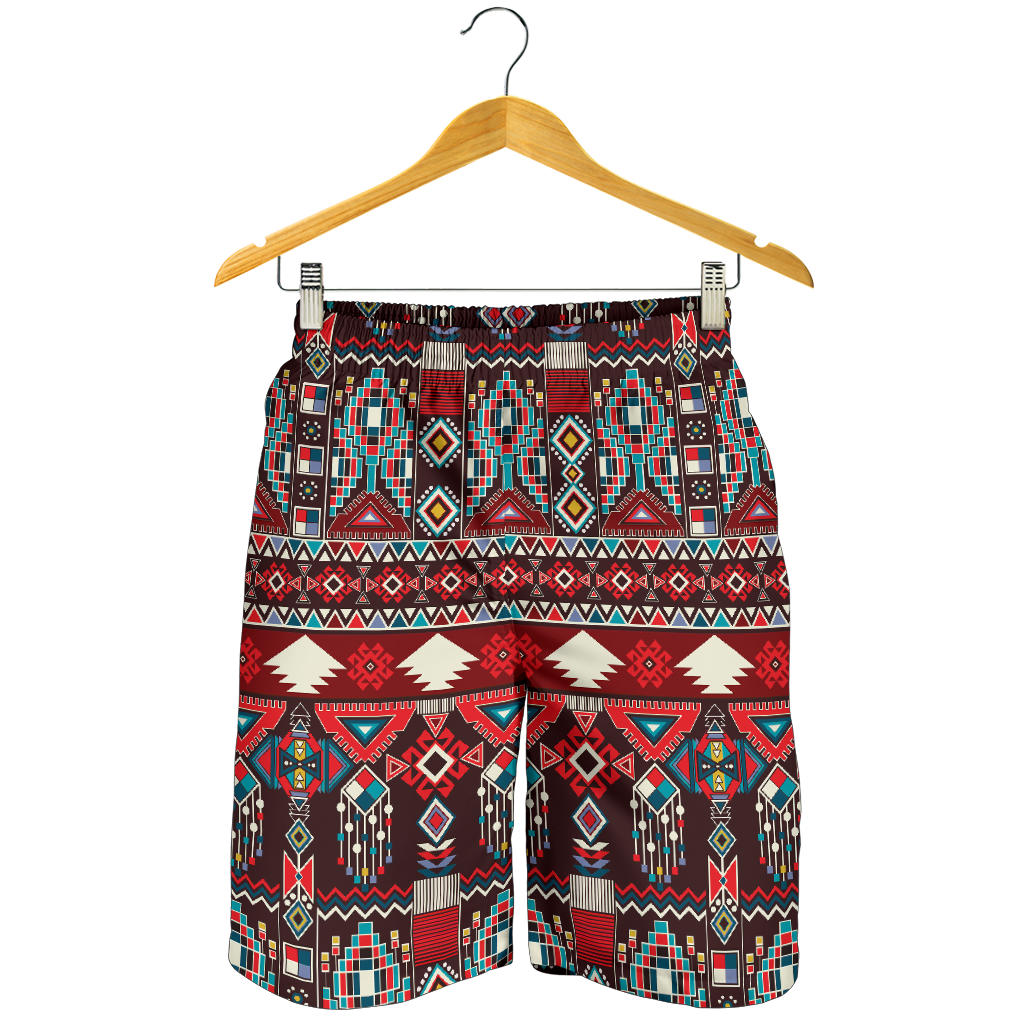 Tribal Aztec Indians native american Mens Shorts