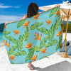 Bird Of Paradise Pattern Print Design BOP04 Sarong Pareo Wrap