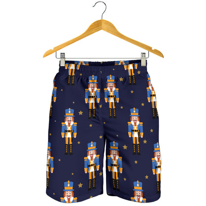 Nutcracker Pattern Print Design A04 Mens Shorts